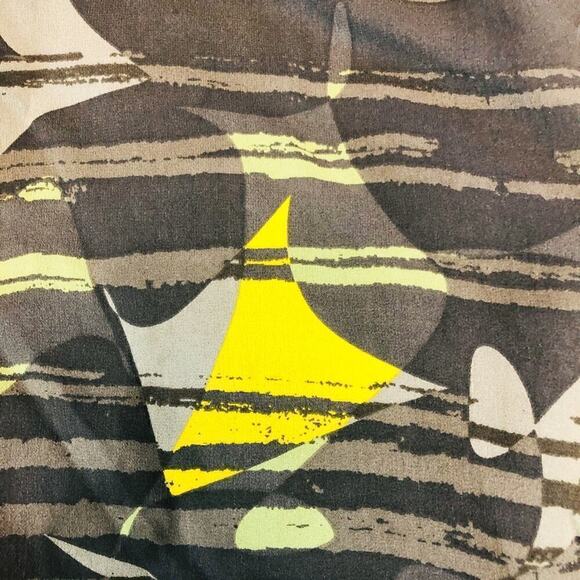 Anthropologie Hero & Leander 100% Silk Mini Dress Geometric Shapes Size S - Picture 5 of 7